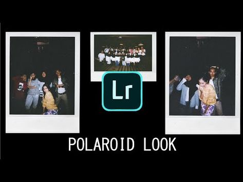 Polaroid Edit Lightroom, Polaroid Filter Instagram, Polaroid Effect Lightroom, Polaroid Filter Lightroom, Polaroid Tutorial, Lightroom Polaroid, Photo Filters Camera Roll, Filters Camera Roll, Polaroid Filter