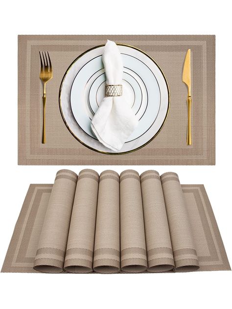 Dinner Room Table, Dining Table Mats, Modern Geometric Pattern, Dinner Room, Kitchen Fabric, Table Runner And Placemats, Table Mat, Place Mats, Dining Table Decor