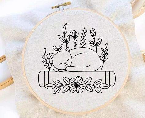 Embroidery drawing pattern