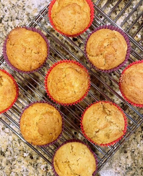 Crushed Pineapple Muffins, Pineapple Muffin, Sour Cream Blueberry Muffins, Pineapple Muffins, Muffin Pan Recipes, Kahlua Cake, Berry Muffins, Cafe Ideas, Pan Recipes