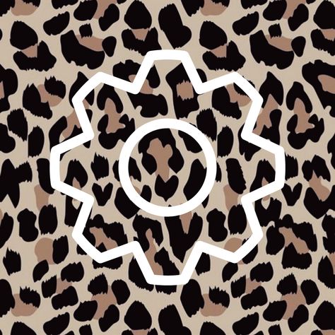 Cheetah Print Icons For Apps, Cheetah Print App Icons, Leopard Print Background, Leopard Print Wallpaper, App Ikon, Cheetah Print Wallpaper, Pretty Wallpaper Ipad, Widget Design, Ios App Iphone