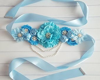 Pregnancy Outfit, Maternity Photo Props, Baby Shower Sash, Essential Oil Necklaces, Maternity Sash, Twins Baby Shower, Shabby Flowers, Baby Belly, Pregnancy Journey