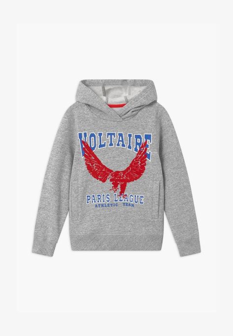 Zadig & Voltaire en ligne | Nouvelle collection sur Zalando Outfit Essentials, Original Supermodels, Aesthetic Lifestyle, Pull Gris, Accessories Bag, Life Funny, Zadig And Voltaire, Clothing Essentials, Hooded Sweater