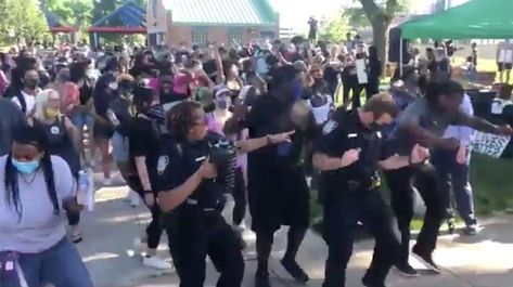 cupid-shuffle Cupid Shuffle, Police Precinct, Rider Strong, Community Policing, Lincoln Nebraska, Kid Movies, Police Officers, Black Community, Captured Moments