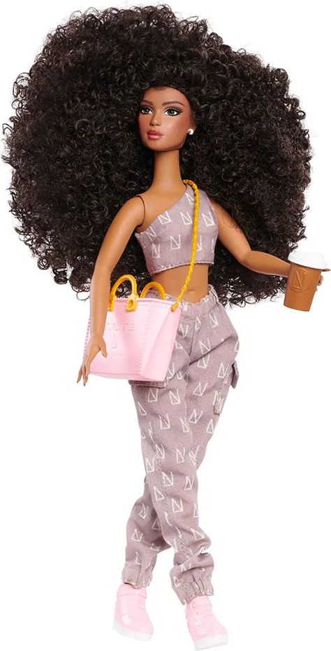 Pelo Cafe, Black Kids Fashion, Stockholm Fashion Week, Bad Barbie, Barbie Fashionista Dolls, Cute Skirt Outfits, Doll Clothes Barbie, Barbie Fashionista, Beautiful Barbie Dolls