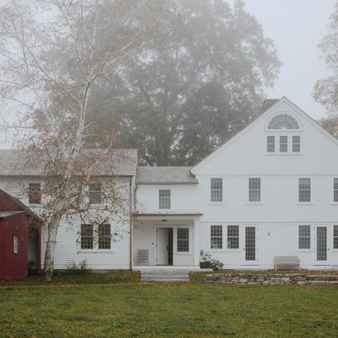 This Cozy Connecticut Farmhouse Ups the Ante on Countryside Living | Architectural Digest Connecticut Farmhouse, Underground Passage, Elizabeth Roberts, Countryside Living, Add A Room, Frank Lloyd Wright Design, Colonial Farmhouse, Brooklyn Brownstone, Stories To Tell