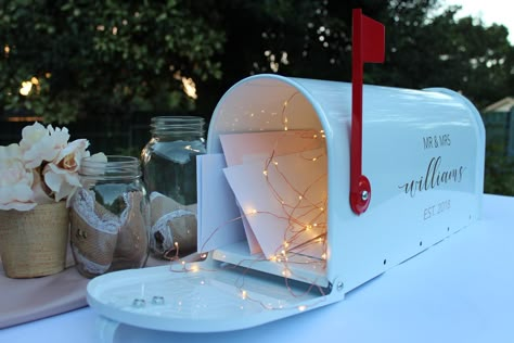 Wedding Mailbox, Wishing Well Wedding, Money Box Wedding, Wedding Card Box, Australia Wedding, Wedding Activities, Card Box Wedding, Wedding Boxes, Wishing Well