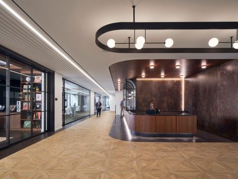 Confidential Law Firm Offices - Austin | Office Snapshots Law Firm Lobby, Law Firm Office, Acoustic Ceiling Panels, Davis Furniture, Office Solutions, Office Space Design, Window Film Privacy, Office Layout, Acoustic Wall Panels