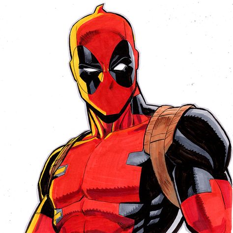 Bookmarks / Twitter Deadpool Drawing, Batgirl Art, Avengers Coloring, Defenders Marvel, Deadpool Art, Arte Nerd, Deadpool Comic, Naruto Sketch Drawing, Archie Andrews