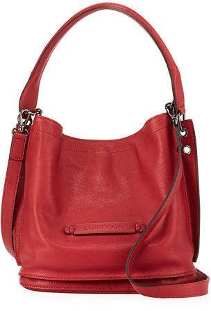 Longchamp 3D Leather Crossbody Hobo Bag Longchamp 3d, Bag Longchamp, Hobo Crossbody Bag, Cheap Handbags, Cute Purses, Canvas Handbags, Hobo Handbags, Hobo Bag, Rebecca Minkoff Hobo