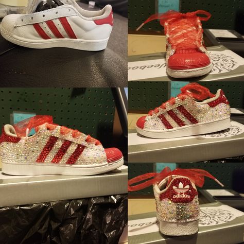 Adidas Super, Bling Shoes, Super Star, Converse Sneaker, High Top Sneakers, Adidas, Sneakers, Quick Saves, Clothes