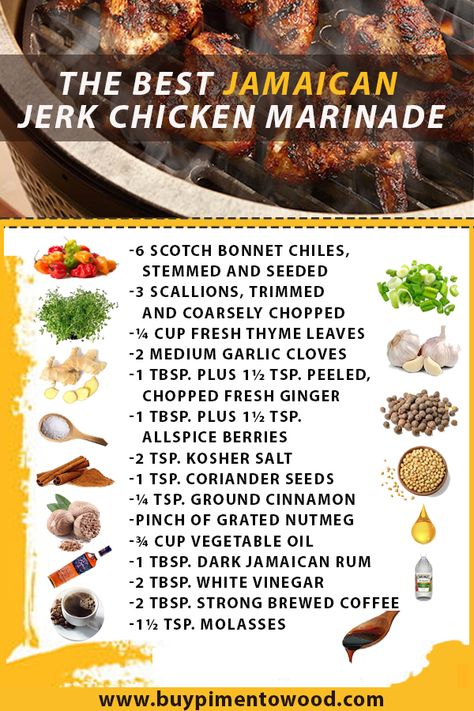 Get vibrant, tropical flavors with this shortcut Jamaican jerk chicken marinade! Simple to prepare, and no food processor or hot peppers needed. Just Enjoy it! Jamaican Jerk Seasoning Marinade, Jerk Chicken Marinade Recipes, Jamaican Jerk Seasoning Recipe, Jamaican Jerk Marinade, Jerk Marinade Recipes, Jamaican Jerk Chicken Marinade, Jerk Seasoning Marinade, Jamaican Jerk Marinade Recipe, Jerk Chicken Seasoning