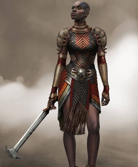 NUBIAMANCY INC. (@nubiamancy) on Instagram: “"Dora Milaje" Official Black Panther concept art by @kcconceptart Be sure to follow @kcconceptart…” Afrika Corps, Black Panther Costume, Panther Art, Black Panther Art, Heroic Fantasy, Black Comics, Afrikaanse Kunst, Black Panthers, Black Characters