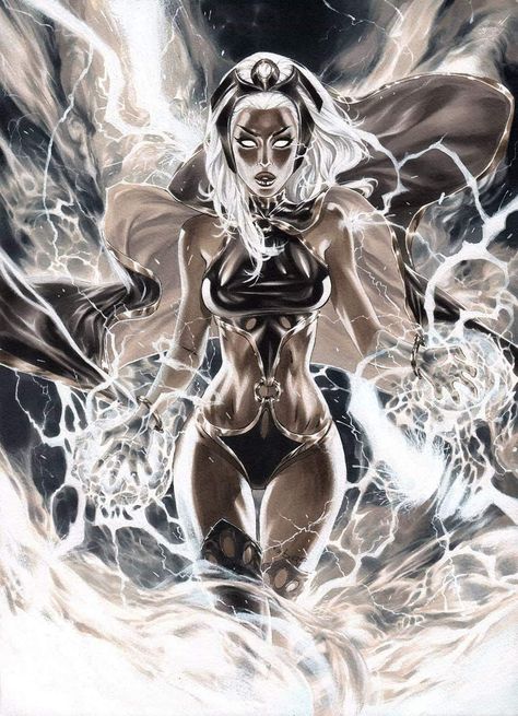 Storm Comic, Storm Xmen, Miss Hulk, Storm Marvel, Ororo Munroe, Storm Art, Black Comics, Tattoo Women, Arte Dc Comics