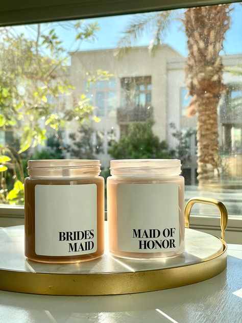 Divorce Candle, Bridesmaid Kit, Bridesmaid Candles, Bridesmaid Proposal Candle, Proposal Candles, Nobody Is Perfect, Custom Candle Labels, Bridesmaid Candle, Bridesmaid Groomsmen Gifts