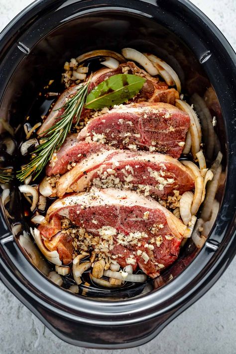 Lamb Roast In Crockpot, Slow Cooker Leg Of Lamb Crock Pots, Lamb Chop Crockpot, Lamb Shoulder Roast Recipes Slow Cooker, Slow Cooker Lamb Steaks, Oven Roasted Lamb Shoulder, Crock Pot Lamb Roast, Crockpot Lamb Shoulder, Slow Cooked Lamb Shoulder In Slow Cooker