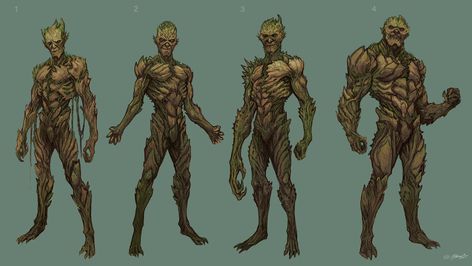 Design A Character, Kevin Durand, Swamp Thing, Man Design, Man Sketch, Fiction Idea, Arte Robot, Dungeons And Dragons Homebrew, Mythology Art