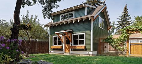 Leverage your lot with a quality built A.D.U. by Neil Kelly. Quality craftsmanship. Accessory dwelling unit zoning expertise. Complimentary consultation. Funky House, Accessory Dwelling Unit, Shed, The Unit, Building, Design