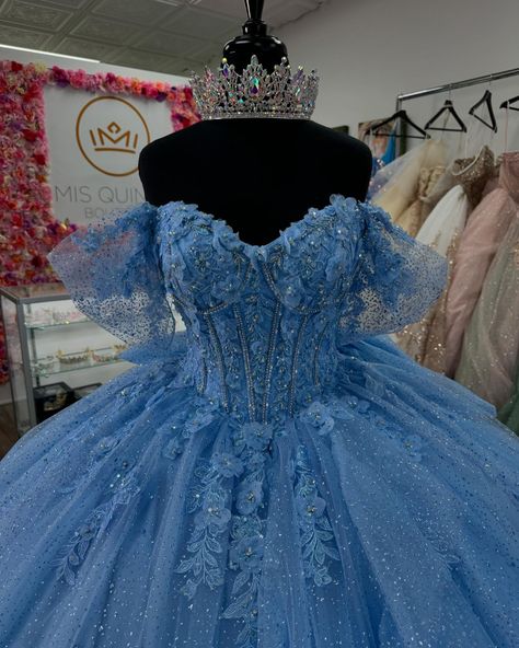 ✨New in store✨ . . . . . #misquinceaños #quinceañera #quincedress #quince #morilee #morileeofficial #morilequince Bluequinceanera Dresses, Blue Xv Dresses, Traditional Quinceanera Dresses, Moda2000 Quince Dresses, Shiny Ball Gown, Baby Blue Quinceanera, Royal Blue Quinceanera Dresses, Royal Blue Quinceanera, Quince Stuff