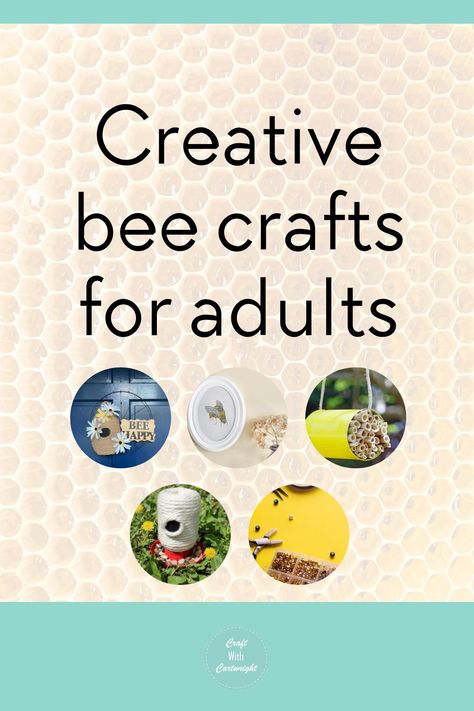 Creative bee crafts for adults - Craft with Cartwright Bee Crafts For Adults Diy Projects, Bee Crafts For Adults, Crafts For Adults Diy Projects, Bee Crafts For Adults Diy, Bumblebee Decor, Bumble Bee Craft, Diy Giveaway, Mason Jar Art, Crafts For Adults Diy