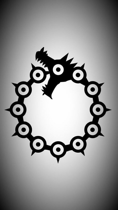 The Dragon Sin Of Wrath Meliodas Symbol, Anime Symbols Tattoo, 7 Deadly Sins Meliodas, Seven Deadly Sins Symbols, Seven Deadly Sins Wrath, Meliodas Wallpapers, Anime Symbols, Seven Deadly Sins Tattoo, Sin Tattoo