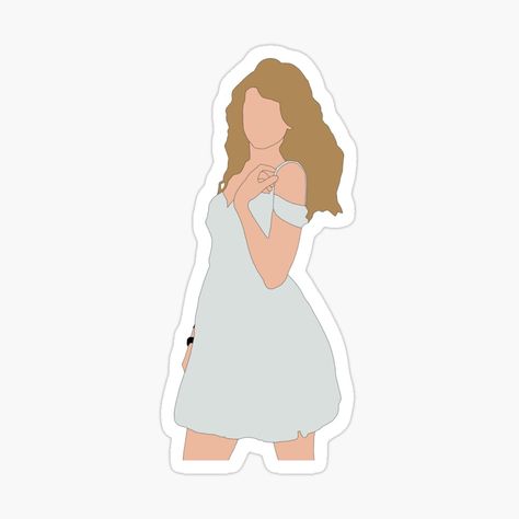 Debut Era, Bye Bye Baby, Taylor Swift Fearless, Baby Stickers, Bullet Journal Inspiration, Journal Inspiration, Top Artists, Sticker Design, Sell Your Art