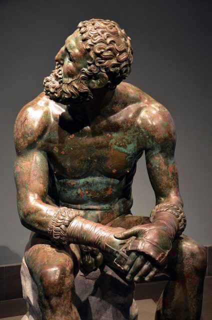 Boxer At Rest, Hellenistic Art, Hellenistic Period, Roman Statue, Album Foto, Ancient Greek Sculpture, Ancient Greek Art, Roman Sculpture, Greek Statues