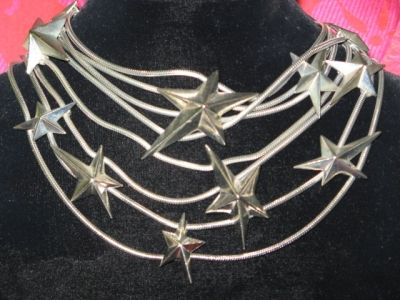 Mugler Star, Vintage Mugler, Vintage Thierry Mugler, Thierry Mugler, Funky Jewelry, Jewelry Inspo, Star Necklace, Style Board, Metal Jewelry