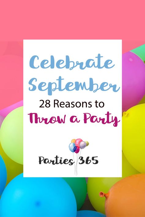 Unusual September holidays are a great reason to celebrate and throw a party! Here are 28 weird holidays to celebrate in September. Birthday Morning Ideas, Birthday Morning Ideas For Kids, September Decorations, Morning Birthday, Wife Appreciation Day, September Holidays, Morning Ideas, Birthday Surprises, Birthday Morning