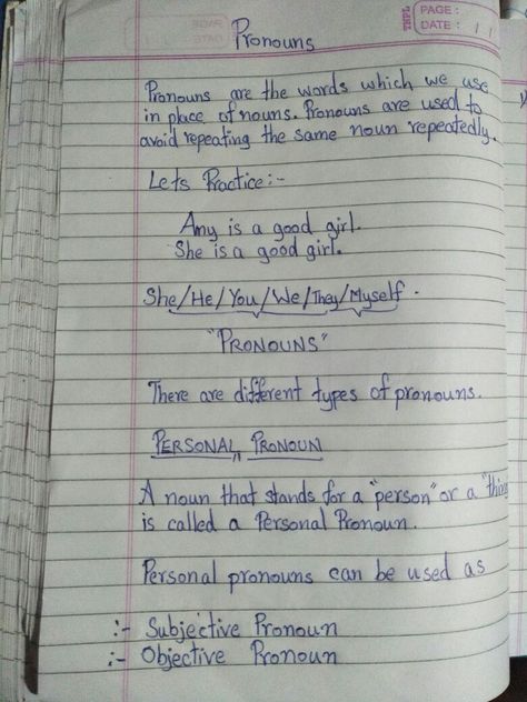 What Is A pronoun? What Is Pronoun, What Is A Pronoun, Formal Letter Writing Format, Subjective Pronouns, Letter Writing Format, Formal Letter Writing, Grammar Notes, Formal Letter, English Grammar Notes