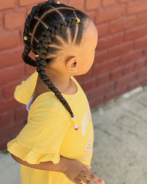 Lil Girl Hairstyles, Hairstyle Idea, Braided Hairstyle, Natural Hairstyles For Kids, Girls Natural Hairstyles, Girls Hairstyles Braids, Black Kids Hairstyles