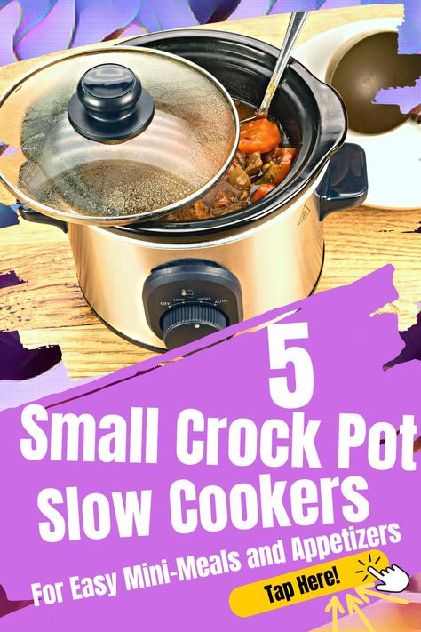 Best Small Crock Pot Slow Cooker For 2, Slow Cooker Recipes For 2 People, Slow Cooker Meals For One, Recipes For 2 Qt Crock Pot, Small Crock Pot Meals For Two, Recipes For Mini Crockpot, Small Slow Cooker Recipes For Two, 2 Person Crockpot Meals, Crock Pot Recipes For One