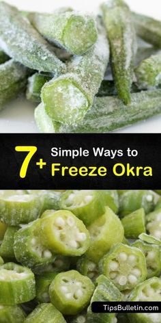 How To Put Up Okra In The Freezer, How To Freeze Fresh Okra, Freezing Okra For Frying, How To Freeze Okra For Frying, Dehydrated Okra, Frozen Okra, Dried Okra, Freezing Food Guide, Freeze Vegetables