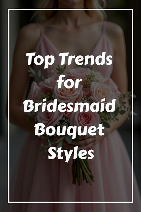 Top Trends for Bridesmaid Bouquet Styles Flowers To Go With Black Bridesmaid Dresses, Different Bridesmaid Bouquet Ideas, Petite Bridesmaid Bouquet, Small Prom Bouquet, Bridemaid Flowers, Bridesmaids Flower Bouquet, Elegant Bridesmaid Dresses Long, Bridesmaid Bouquet Ideas, Fall Wedding Planning