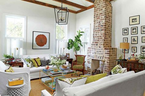 Find the best paint for whitewashing brick in your home. Here are some cream, grey, and white ideas to try. Whitewashing Brick, Beige Wall Paints, Goat House, White Wash Brick, Paint Your House, French Country Living Room, Baby Goat, Best Paint, Cottage Living Rooms