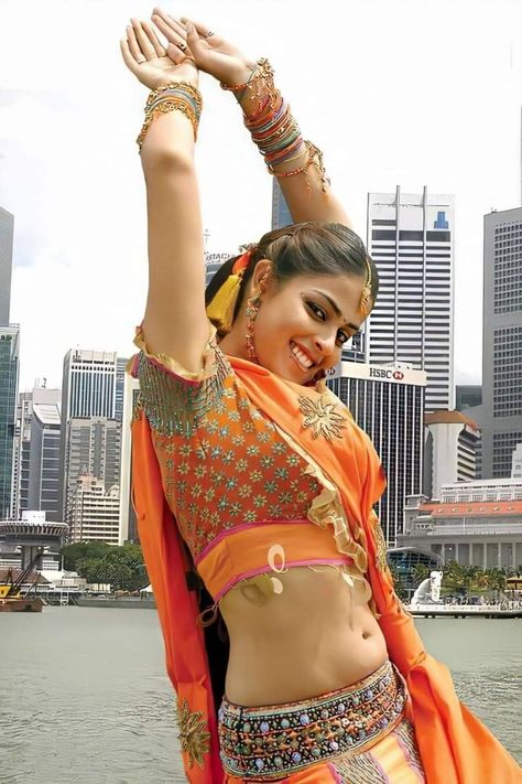 Genelia D'souza, Actress Pics, Indian Actress Hot Pics, Bollywood Actress, Actresses, Queen, India, Orange