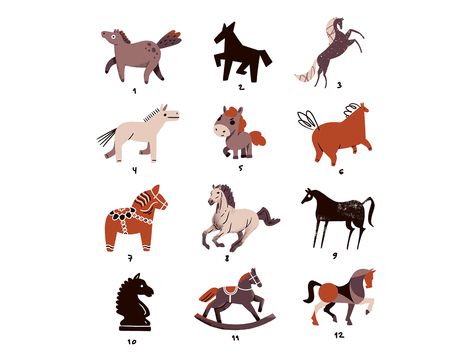 Horse Character Design, Horse Illustration, Illustration Ideas, Horse Designs, Illustration Drawing, Art Logo, Sticker Sheets, Digital Illustration, Global Community