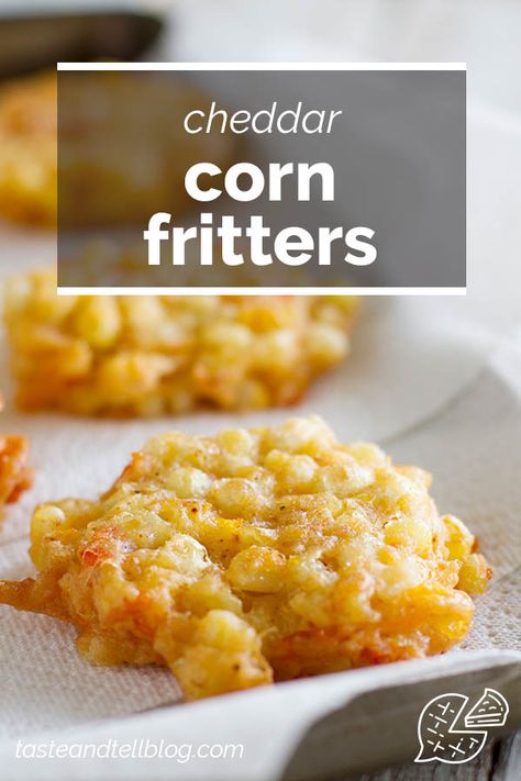 The perfect use for fresh corn, these Corn Fritters are cheesy, irresistible and melt-in-your mouth delicious. #recipe #corn #cornfritters #freshcorn Fresh Corn Recipes, Corn Fritter Recipes, Buttered Vegetables, Tomato Tart, Corn Fritters, Delicious Thanksgiving, Fritter Recipes, Corn Recipes, Southern Cooking