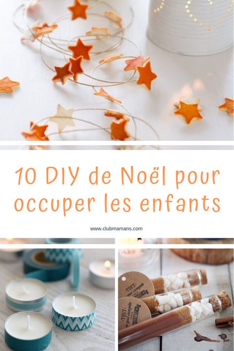 10 DIY de Noël tout simples et tout beaux, pour occuper les enfants : de la déco, des cadeaux, pleins d'idées quoi ! Deco Table Noel Diy, Deco Noel Diy, Diy Noel Decoration, Cadeau Noel Diy, Noel Diy, Cadeau Diy, Diy Photo, Gifts Diy, Diy Christmas Gifts