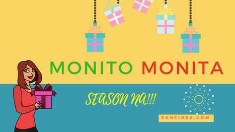 Monito Monita Christmas Gift Giving Tradition sa Paskong Pinoy! | Penfires Monita Gift, Paskong Pinoy, Giving Day, Superhero Shirt, Kris Kringle, The Giver, Gift Giver, Name Mugs, Christmas 2017