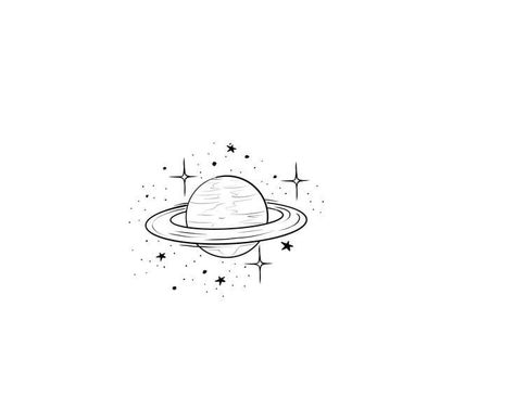 Saturn Face Tattoo, Planet Shoulder Tattoo, Tiny Universe Tattoo, Fineline Planet Tattoo, Saturn Tattoo With Stars, Universe Fine Line Tattoo, Planet Flash Tattoo, Space Aesthetic Tattoos, Feminine Space Tattoos