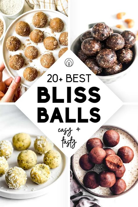 Snickerdoodle Energy Balls, Protein Bliss Balls, Chocolate Bliss Balls, Bliss Balls Recipe, Energy Balls No Dates, Energy Bites Protein, Raspberry Bliss Balls, Bliss Balls Healthy, Vegan Bliss Balls