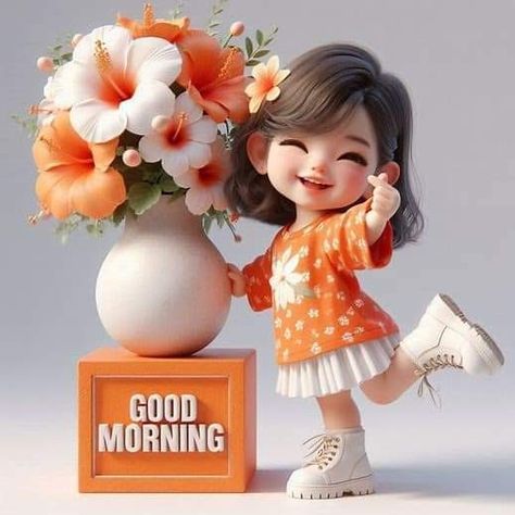 Good Morning Cartoon Images, Cute Animation, Good Morning Cartoon, Good Morning Wishes Gif, Good Morning Girls, Love Good Morning Quotes, Good Morning Greeting Cards, Good Morning Saturday, Good Morning Sunshine Quotes