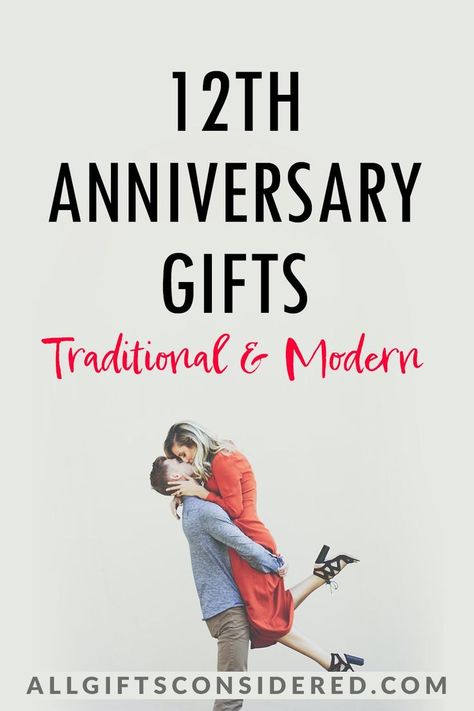 12th anniversary gifts traditional and modern Weeding Gift Ideas, 12 Year Anniversary Gifts, 12th Anniversary Gifts, 12th Wedding Anniversary, Traditional Anniversary Gifts, Dating Anniversary Gifts, Anniversay Gifts, Marriage Anniversary Gifts, Romantic Anniversary Gifts