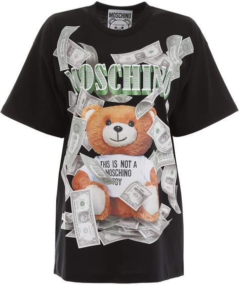 Moschino Teddy Dollar T-shirt #Sponsored , #AFFILIATE, #Teddy#Moschino#shirt Moschino Bear, Moschino Shirt, Money Shirt, Teddy Bear Print, Lingerie Pictures, Bear Print, St Kitts, Turks And Caicos Islands, Jersey T Shirt