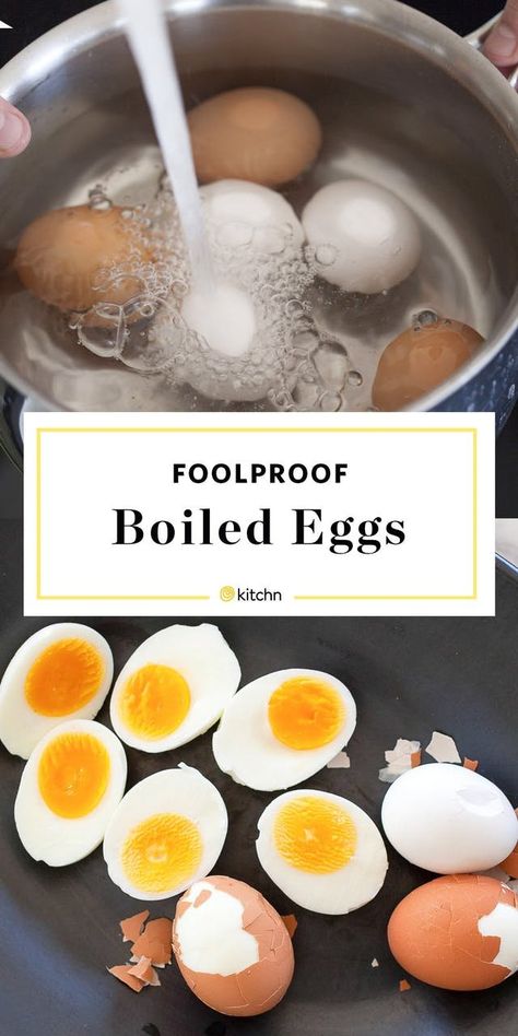 Boiled Egg Times, How To Boil Eggs, Peeling Boiled Eggs, Hard Boil Eggs, Leftover Hard Boiled Eggs, Easy Peel Eggs, Boiled Egg Recipes, Cooking Hard Boiled Eggs, Perfect Boiled Egg