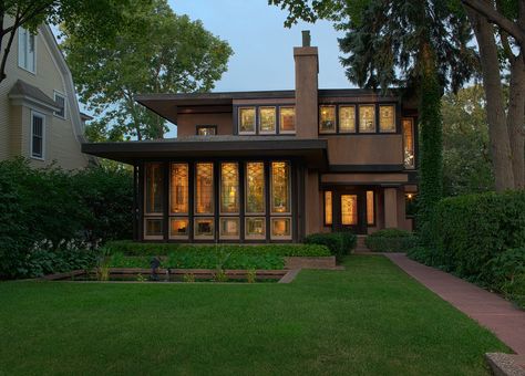 Prairie Style Windows, Prairie Style Architecture, Architecture 101, Prairie House, Prairie Home, Prairie Style Houses, Vernacular Architecture, Prairie Style, School Architecture