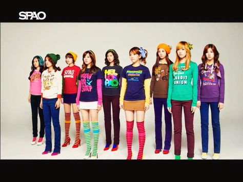 SNSD Overload: SPAO Winter CF Stage Concept, Girl General, Back In 2009, 2nd Gen Kpop, Girl Generation, Miss Girl, Ideal Girl, 2010s Fashion, Country Pop