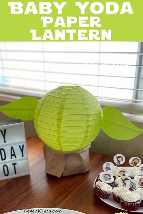 Mandolorian Party Decor, Mandalorian 1st Birthday, Mandolorian Birthday Party Ideas, Mandalorian Party Ideas, Baby Yoda Birthday Party Ideas Girl, Yoda Party Ideas, Mandalorian Party Decorations, Star Wars Party Decorations Diy, Diy Star Wars Decor