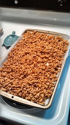 Food Loving Hippie: Homemade Honey Nut Cheerios Recipe Using Cheerios, Cheerios Recipes, Cheerios Cereal, Honey Nut Cheerios, Cereal Snacks, Honey Diy, Almond Bars, Honey Nut, Cereal Recipes